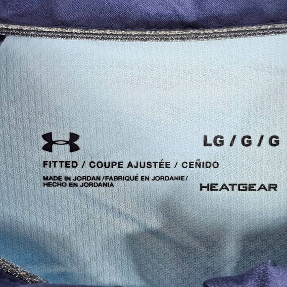 Under Armour Golf Polo HeatGear Fitted Large - Picture 5 of 11